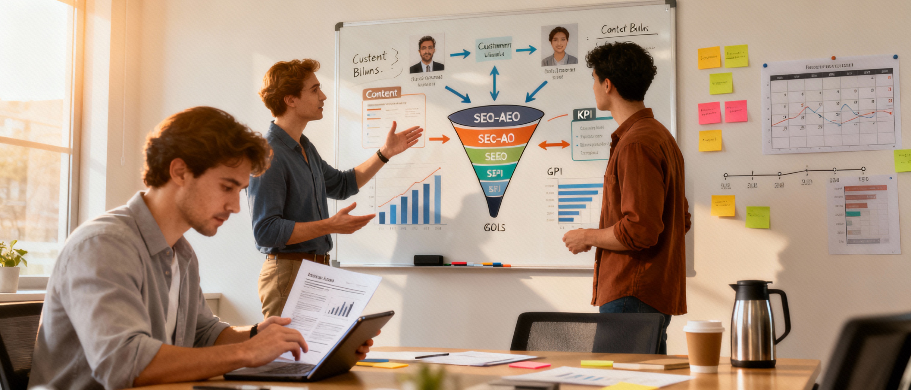 AI content strategy planning